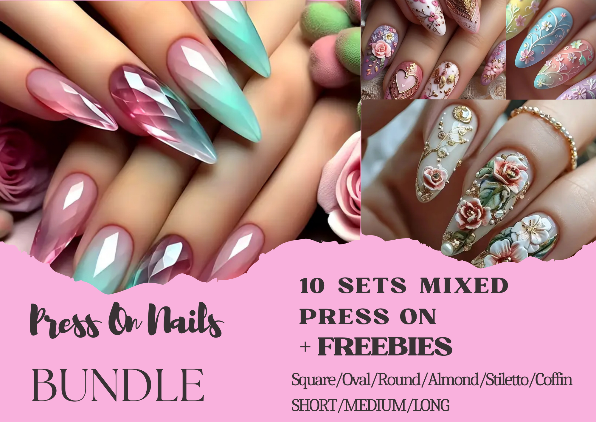 Press on Nails Bundle