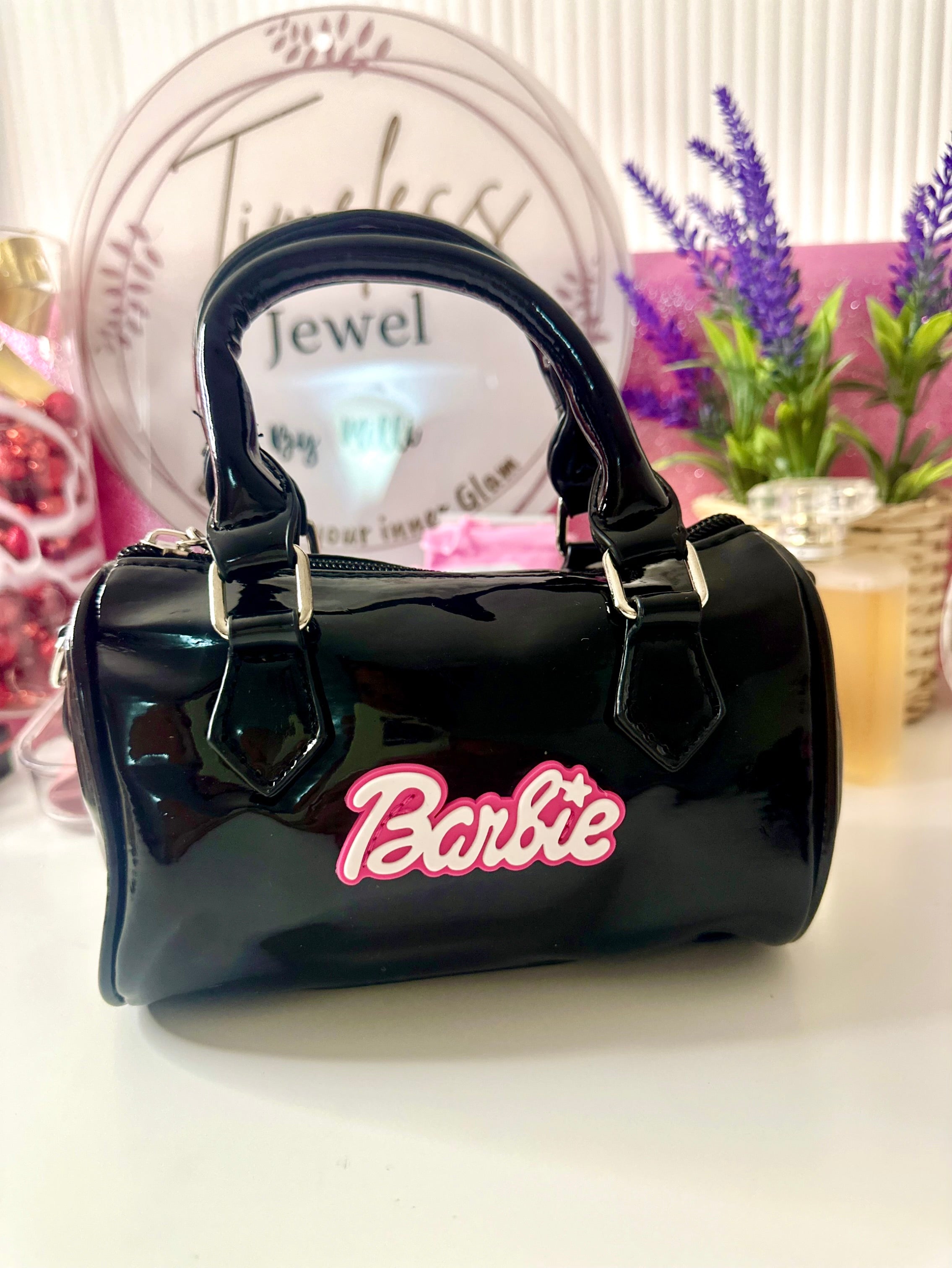 Barbie Bright Niche in Black Hand|Crossbody Bag